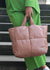 BOLSO GRANDE ACOLCHADO DURAZNO