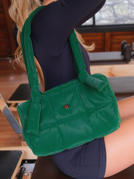 Bolso Sport Acolchado Esmeralda