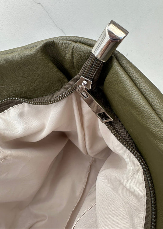 BOLSO GRANDE ACOLCHADO OLIVA