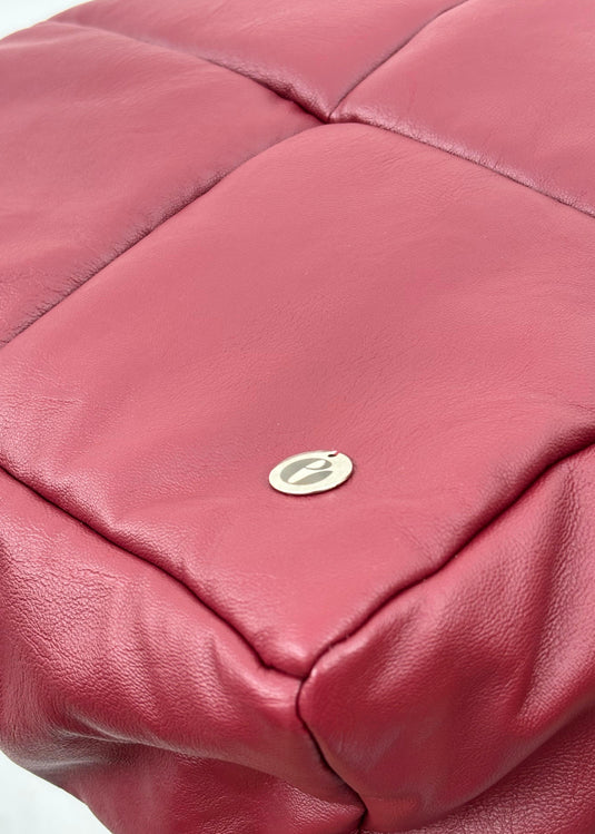 BOLSO GRANDE ACOLCHADO CHERRY
