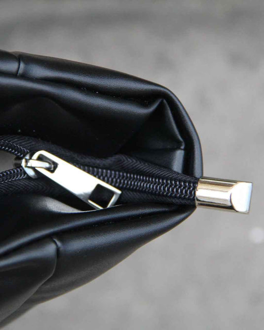 Bolso tote bag acolchado negro Ellora