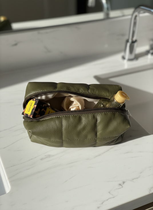 Cosmetiquera multiusos - Oliva