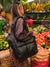 Bolso grande acolchado negro