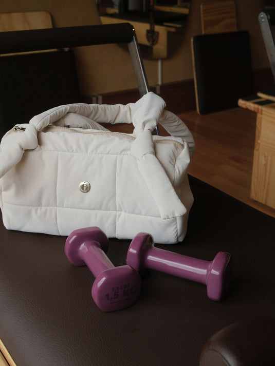 Bolso Sport Acolchado Blanco