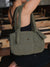 Bolso deportivo acolchado oliva - vista principal - Ellora